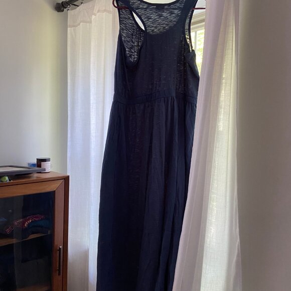 Pact Women's Maxi Dress - Navy Blue - Picture 1 of 4